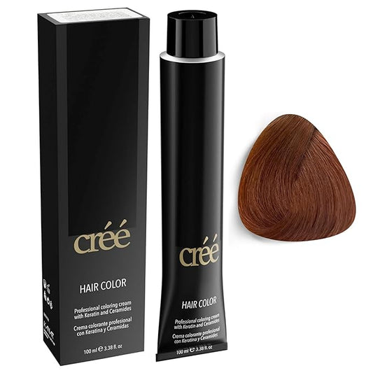 Cree Professional 9.99 - Almond Permanent Hair Color - Long Lasting, Rich Vibrant - Gray Coverage 100ml - 3.4 fl.oz.