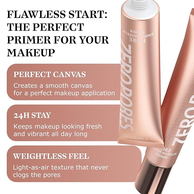 Japanese Quality Face Primer – Smooth Pore Blurring Makeup Base, Hydrating & Long-Lasting, Lightweight Texture, Oil Control, for All Skin Types