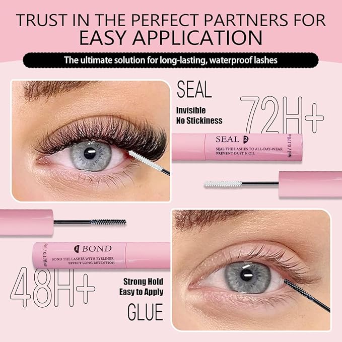 Natural Lash Clusters Kit Wispy Eyelash Clusters 120 pcs Cluster Eyelash Extensions C Curl Individual Lashes 10-16 mm Mix Length Natural Look (Left&Right 30D KIT 120Pcs)