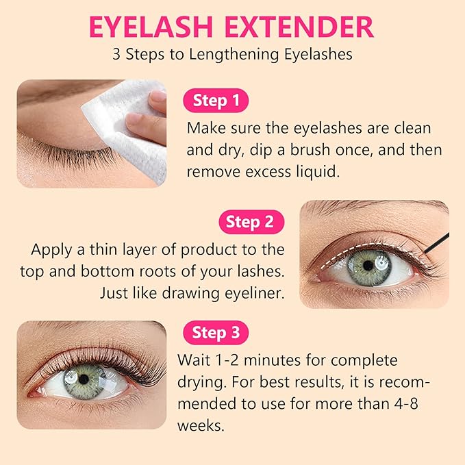 Lash Enhancing Serum, Women's Advanced Cosmetics, Eyelash Growth Serum, Promote Longer, Fuller, and Denser Eyelashes, Fast and Effective (Frosted Gold, 0.17 Fl Oz (Pack of 1))