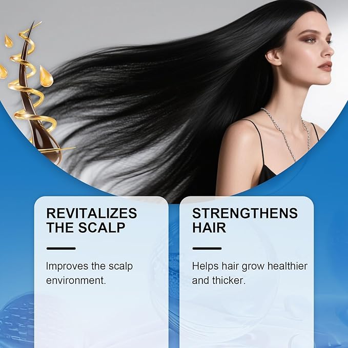 Rosemary Hair Growth Roll-On Serum 3% Rosemary Oil,2% Redensyl Anagain Strengthens Roots,Reduces Hair Loss,Volumizes & Nourishes Hair Lightweight,Non-Greasy Formula for Scalp Health 25mL*2Pcs