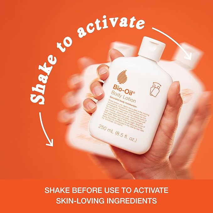 Bio-Oil Moisturizing Body Lotion for Sensitive and Dry Skin, Ultra-Lightweight, Fast Absorbing Moisturizer with Jojoba, Rosehip, Shea Oil and Hyaluronic Acid, Non-Comedogenic, 5.9 Oz