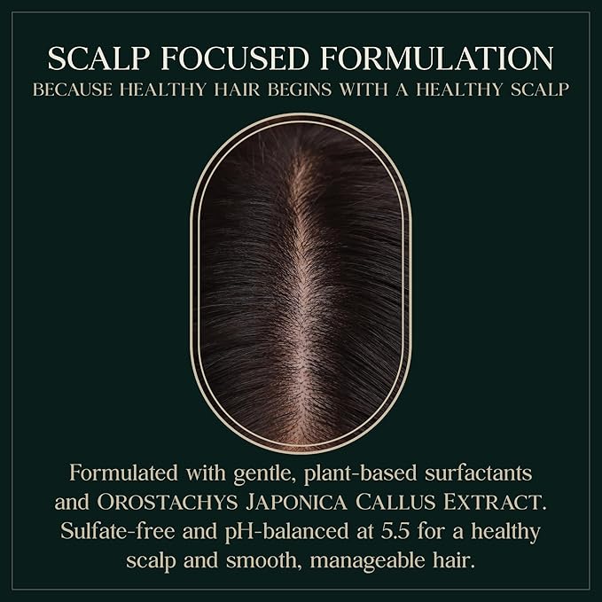 Anti-Hair Loss, Hair Growth Shampoo Botanic Cellcare 500ml, 16.90 fl oz | Sulfate-Free, Paraben-Free and Color-Safe | pH Balancing | Scalp Friendly