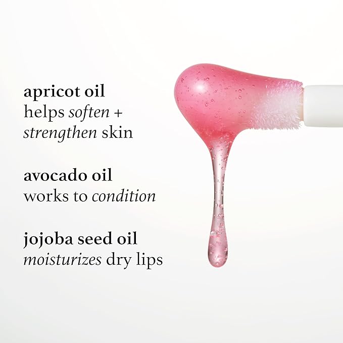 Julep So Plush Glossy Lip Oil – Hydrating Lip Tint with Apricot, Avocado & Jojoba Oils – Non-Sticky Shine, Moisturizing Lip Gloss for Soft, Nourished Lips – Vegan & Cruelty-Free (02 Soft Mauve)