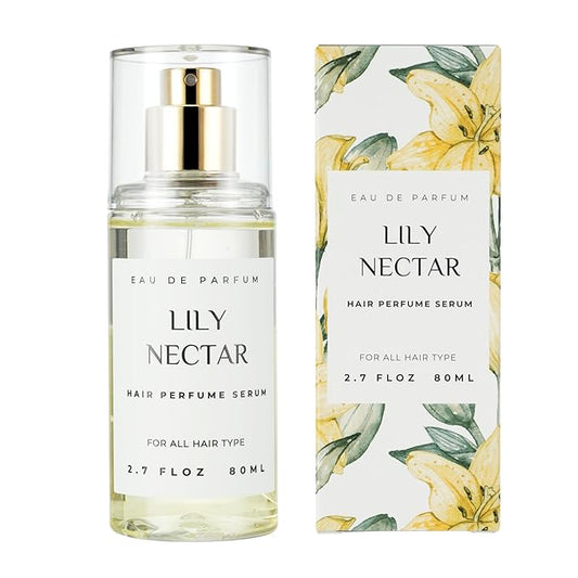 benatu Hair Perfume for Women, Summer Lightweight Long Lasting Fragrance Mist - 3:7 Hydrating Serum Alcohol Free Formula, Argan Oil Scented Hair Spray with Keratin & Elastin (Lily Nectar) 2.7 fl oz