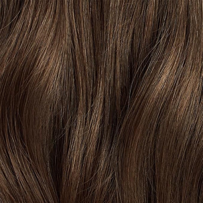Luxy 100% Remy Human Hair, Classic 160g Clip-In Hair Extensions - 10 Wefts Multi-Dimensional Color for Natural Blending, Adds Volume & Length, Easy Apply & Remove 20" Neutral Brown Classic