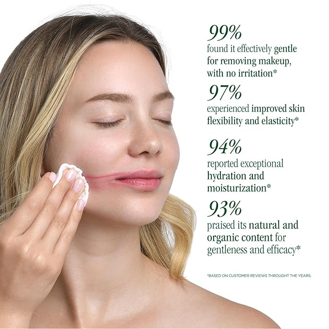 | Cleansing Milk with Apple Water and Shea Butter, Removes Makeup, with 99% Natural Ingredients Gentle and Moisturizing - Made in France