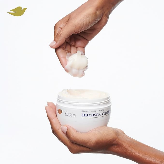 Dove Hair Intensive Repair 10in1 Serum Mask for Damaged Hair with Bio-Protein Care Technology and Amino Serum 9.2 fl oz