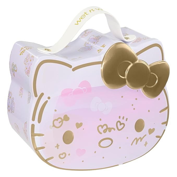 wet n wild Hello Kitty PR Box, Makeup Set with Versatile Unique looks, 2-Layered Keepsake Box, Buildable & Blendable Formulas, Cruelty-Free & Vegan