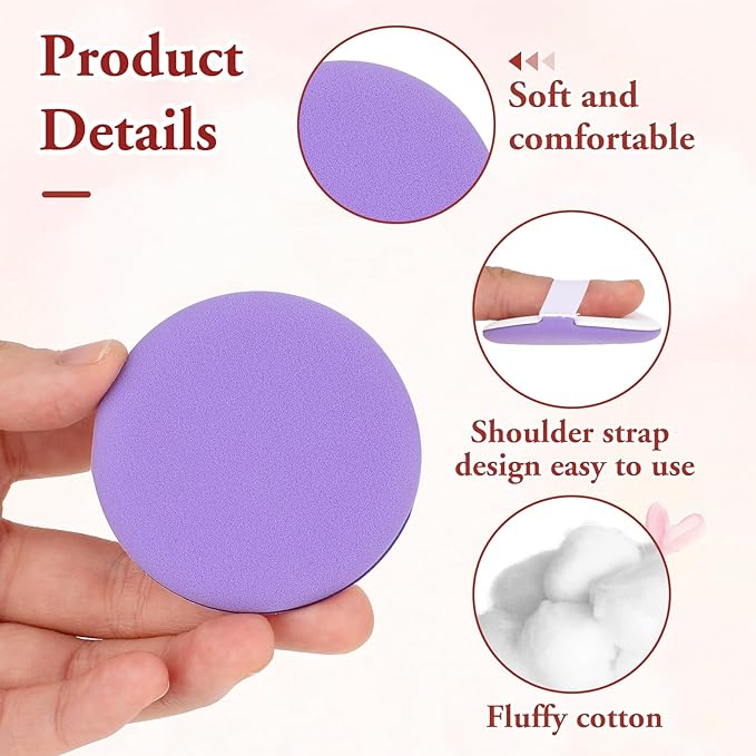 8Pcs Korean Makeup Sponge Puff Air Cushion Makeup Sponge for Foundation Concealer Teardrop Mix Setting Powder Puff Makeup Cushion Puff Foundation Blender Sponge for Liquid, Cream, and Powder