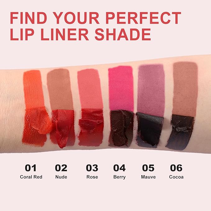 Lip Stain Peel Off - Long Wear Tattoo Lip Liner, Waterproof & Transfer-proof Peel Off Lip Stain with Matte Finish, Lip Tint For All Skin Types (Berry, 1 Count(Pack of 1))