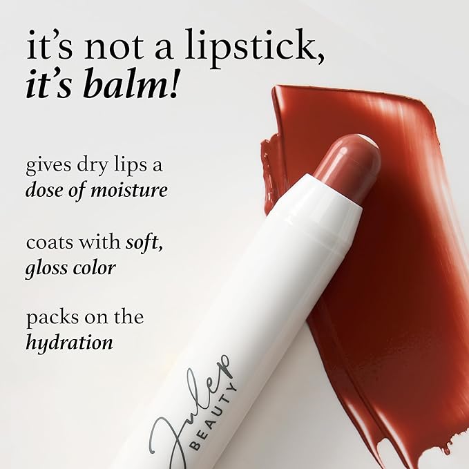 Julep It's Balm Tint of Color Lip Balm - Island Blossom | Hydrating Lip Color with Vitamin E Core | Natural Gloss Finish | Vegan & Cruelty-Free