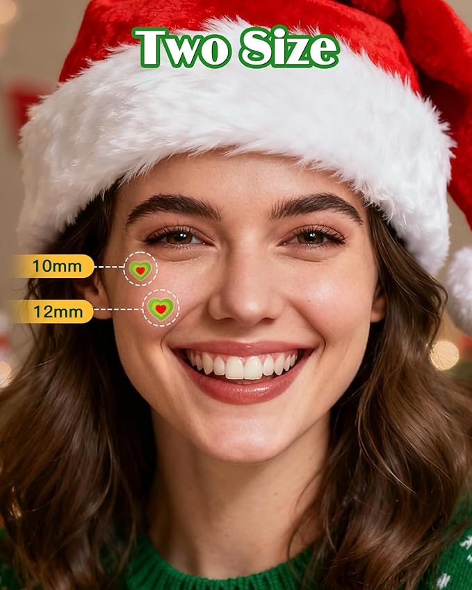 Christmas Cute Hydrocolloid Pimple Patches - Fun Acne Patches for Zits and Blemishes, Pimple Stickers for Face and Skin, Tea Tree Oil & Salicylic Acid, 144 Count