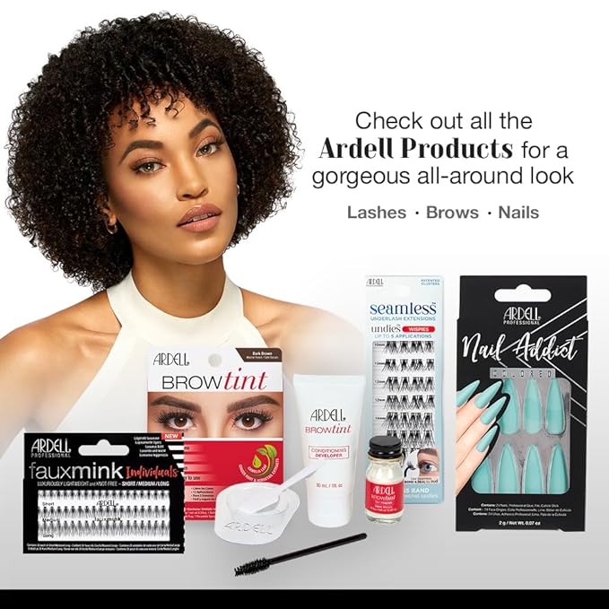 Ardell Faux Mink DIY Lash Clusters - Cluster Eyelash Extensions, Individual Lashes, Eyelash Clusters, Lash Extension Short, Medium & Long Combo, 4 Pack