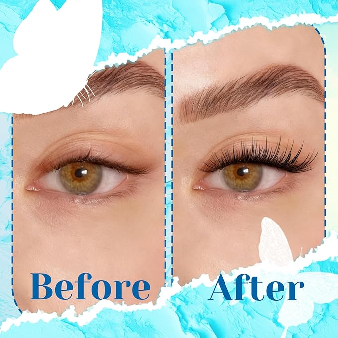 Lash Clusters Manga Eyelash Clusters 10-16mm Spiky Lashes Clusters CC Curl Natural Anime Cluster Eyelash Extensions 144pcs Wispy DIY Lash Extension (Chic)