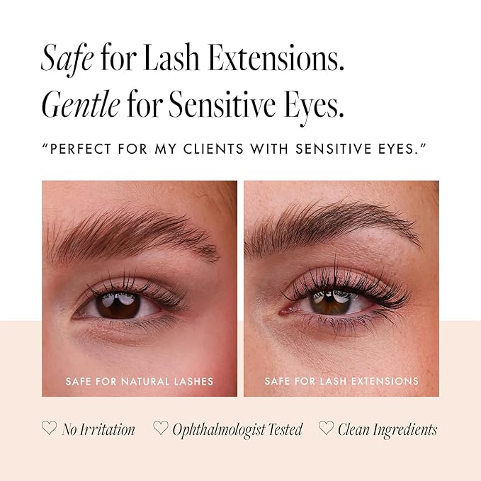 Borboleta Lash Serum, Eyelash Serum for Longer, Thicker, and Fuller Looking Natural Eyelashes, (Full Size, 3 Month Supply)