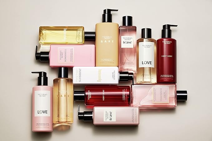 Victoria's Secret Bare Fragrance Mist, Notes of Australian Sandalwood, Mandarin Madagascar & Egyptian Violet, Body Spray for Women (8.4 oz)