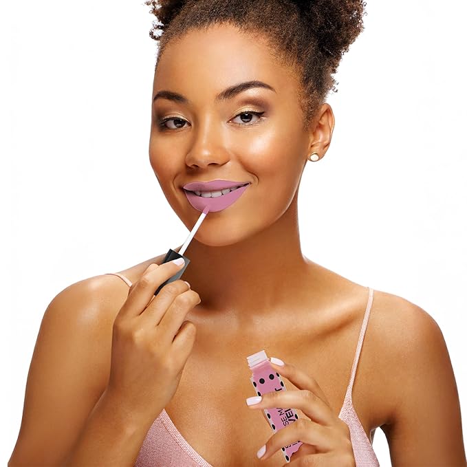 Sacha Cosmetics Intense Matte Lip Velvet Liquid Lipstick, Long-Lasting Velvet Matte Finish, 0.2 fl.oz In A Nutshell