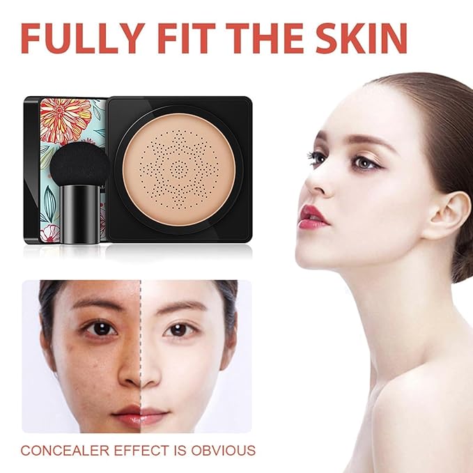 EdmEr Beauty Cream, Beauty Linasi Clear Cover Beauty Cream, Air Cushion Cc Cream, Moisturizing Concealer, Makeup Long Lasting, A-Natural