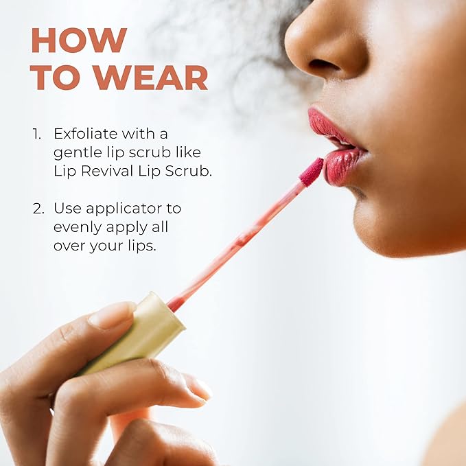 Beauty For Real Be Seen Weightless Liquid Lipstick, Viral - Chestnut Rose - Matte, Full-Coverage, Longwear Color - Non-Drying Formula with Jojoba & Avocado Oils - Cruelty Free