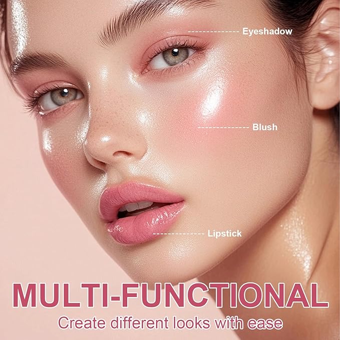 6Pcs Hydrating Lip Oil, Mini Lip Glaze Shiny Transparent Lip Glow Oil, Nourishing & Non-sticky Long Lasting Fresh Clear Smooth Lip Care Plumping Lip Oil (6PCS)
