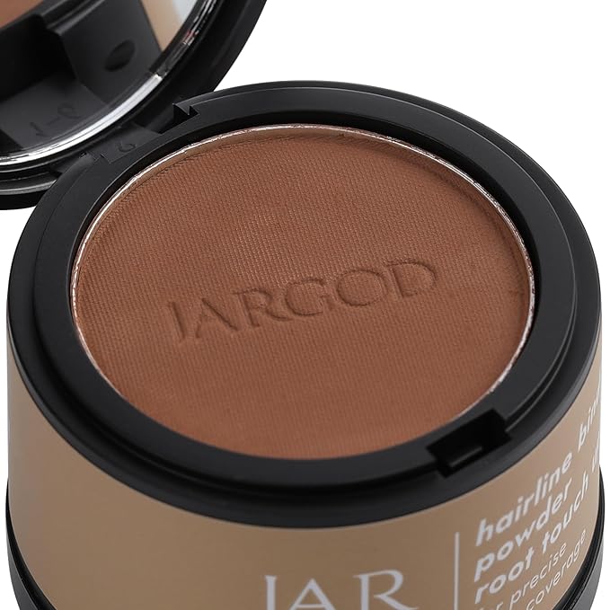 Root touch up powder Hairline Powder for root cover up temporary root concealing powder for Women & Men, for instant gray hair cover up (Auburn, 0.14 Ounce (Pack of 1))