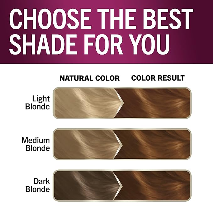 Schwarzkopf Keratin Permanent Hair Dye Cream, 7.5 Caramel Blonde, Professional Quality Color for Up to 100% Gray Coverage, Bond Enforcing System