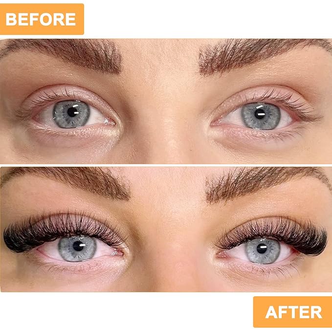 B&Q Lash Clusters 280PCS Natural Eyelash Clusters, 30D 40D C 12-18MIX Individual Lash Wispy Eyelash Extension with Soft Thin Band, Classic Look Pestañas Postizas Comfortable DIY at Home
