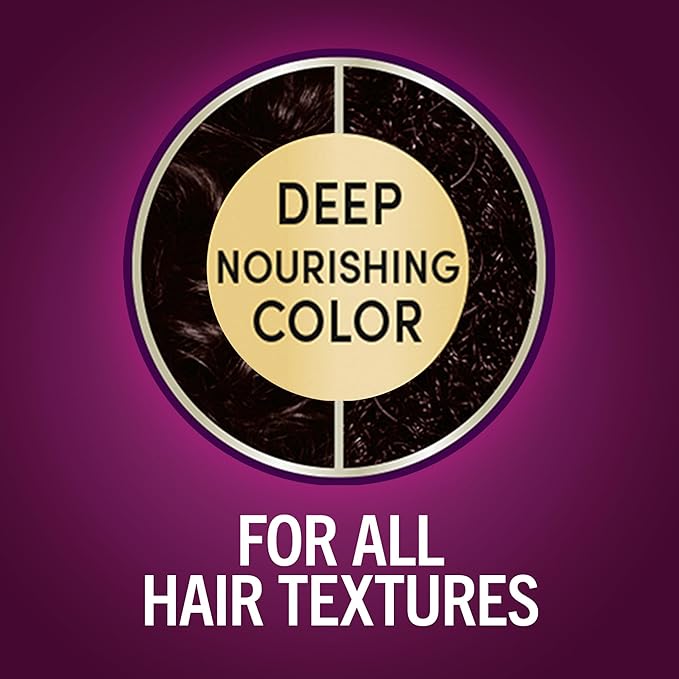 Schwarzkopf Keratin Color Permanent Hair Color, 1.99 Black Purple, 1 Application - Professionally Inspired Permanent Hair Dye, for up to 80% Less Breakage vs Untreated Hair and upto 100% Gray Coverage