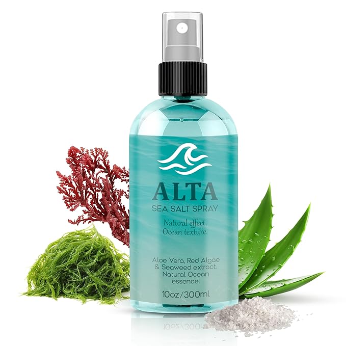 All Goods Alta 10oz Sea Salt Spray For Hair – Beach Dry Ideal for Add Volume &Texture for Women & Men.