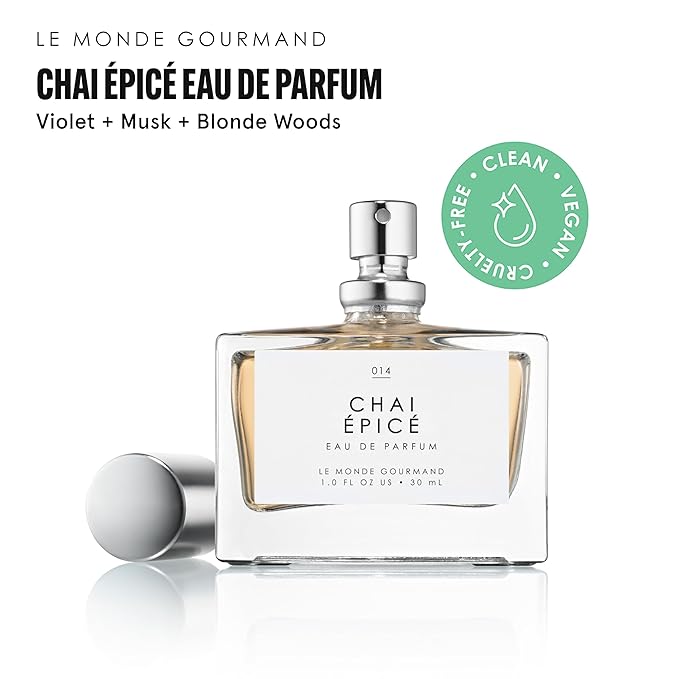 Le Monde Gourmand Chai Épicé Spray Eau de Parfum with Woody, Spicy, Warm Perfume Notes - 1 fl oz (30 ml)