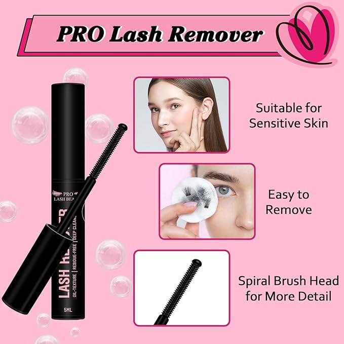 Lash Clusters Kit 280pcs Lash Clusters D Curl Eyelash Extension Kit Individual Lashes with Lash Bond and Seal Lash Applicator Easy to Apply at Home(80D-9-16mix Kit)
