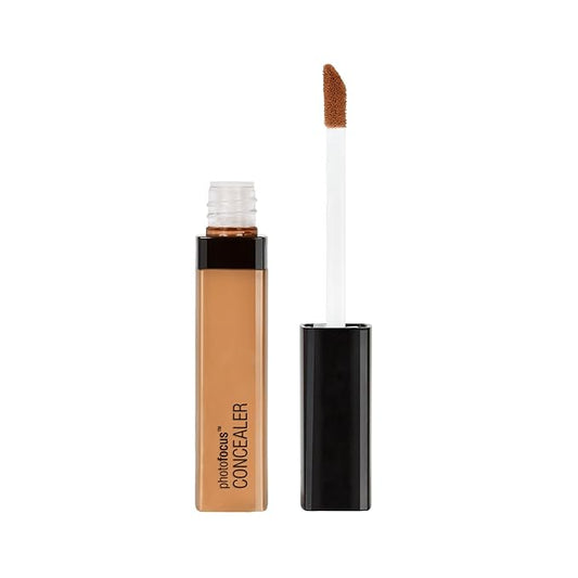 wet n wild Photo Focus Concealer, Med/Deep Tan, Under Eyes, Makeup, Blemish, Full Coverage, Lightweight