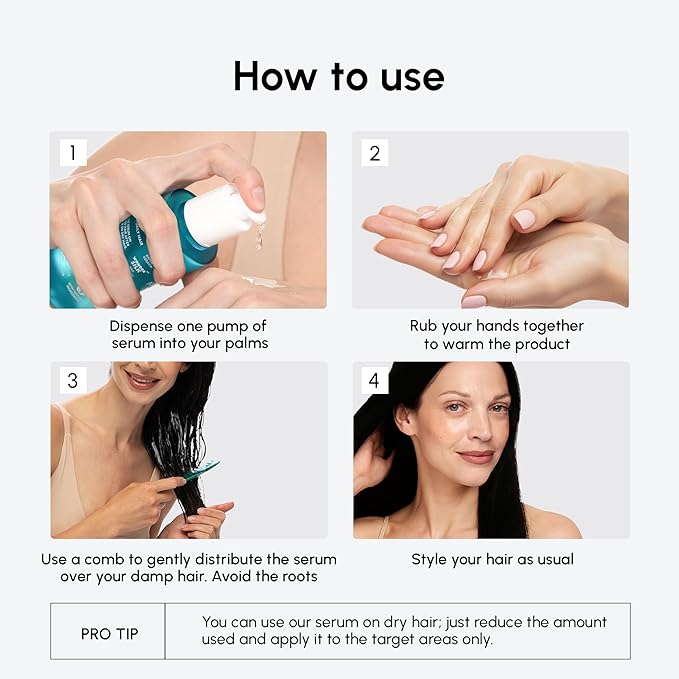 MAREE Hair Oil for Frizzy and Damaged Hair with Vitamins A, E, B5, 2 PACK - Anti Frizz Control Sérum for Curly Women & Men - Aceite de Argán Para el Cabello - Biotin Keratin Antifrizz Products