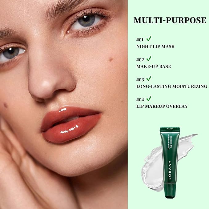 Daily Moisture Lip Essence Lip balm lip gloss Nourishing Soothing Lip Moisturizer for Dry Cracked Lips