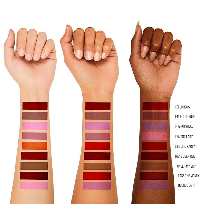 Sacha Cosmetics Intense Matte Lip Velvet Liquid Lipstick, Long-Lasting Velvet Matte Finish, 0.2 fl.oz. Trust Issues