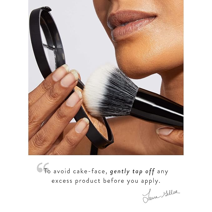 LAURA GELLER NEW YORK Blendies Beauties 2 Piece Brushes Set, Kabuki Brush and Full Face Brush