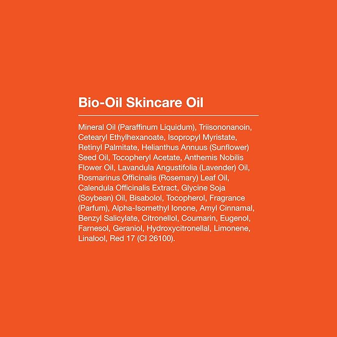 Bio-Oil Skincare Body Oil Serum for Sensitive and Dry Skin, Face and Body Moisturizer for Scars & Stretch Marks, Hydrates with Vitamins E & A, Dermatologist Recommended, 0.85 Oz (Pack of 3)