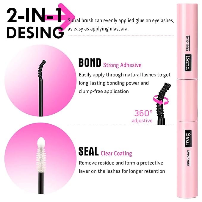Lashes 7 style Mixed C-Curl False Eyelashes Extensions Clusters Lashes Kit Gift Packs 835Pcs with Bond&Seal Faux Mink Individual Lash Wholesale Pack DIY Individual Fake Eyelashes Box