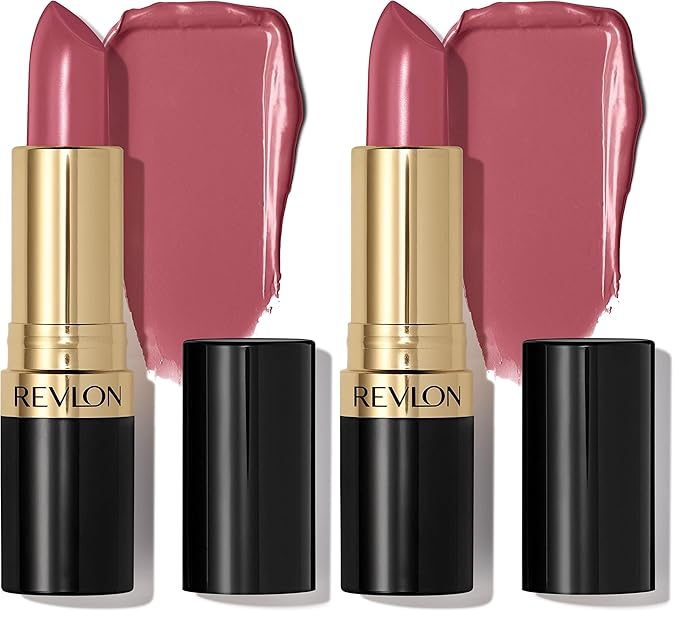 REVLON Super Lustrous Lipstick, Creamy Formula For Soft, Fuller-Looking Lips, Moisturized Feel, 463 Sassy Mauve, 0.15 oz (Pack of 2)