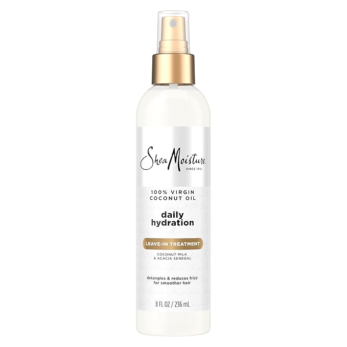 Shea Moisture 100 Percent Virgin Coconut Oil Leave-In Treatment, 8 Ounce