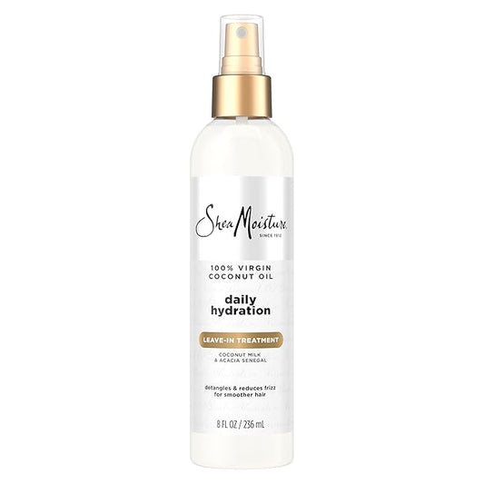 Shea Moisture 100 Percent Virgin Coconut Oil Leave-In Treatment, 8 Ounce