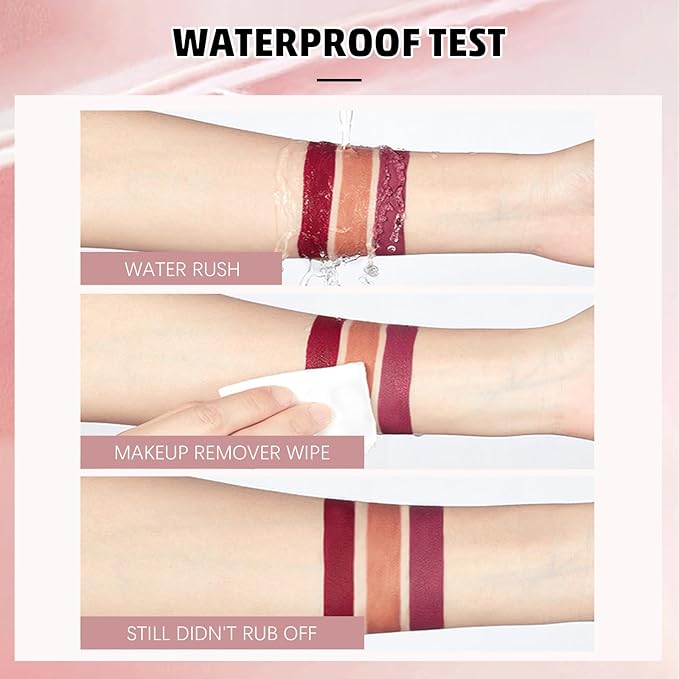 Matte Lip Gloss, Lip Gloss Silky Smooth Finish, Lipgloss Makeup Colorful and Creamy Texture, Lipstick for Every Occasion, Lip Oil Moisturizing and Hydrated #04