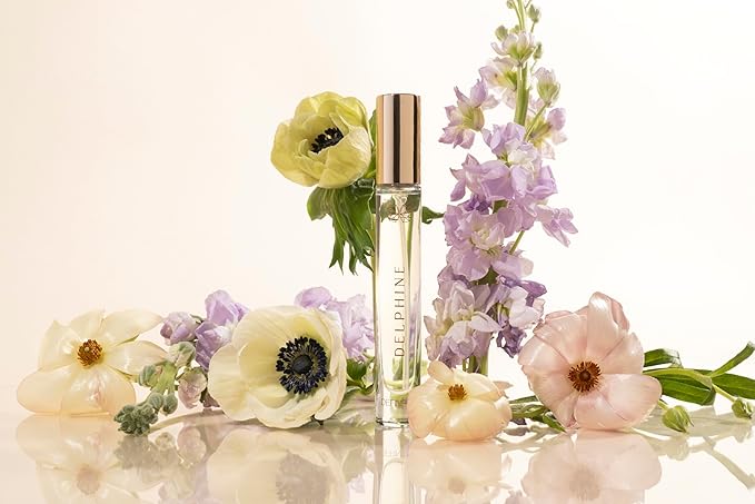 DefineMe Natural Perfume Mist, Delphine, 0.3 FL OZ, Travel Size, Purse Spray