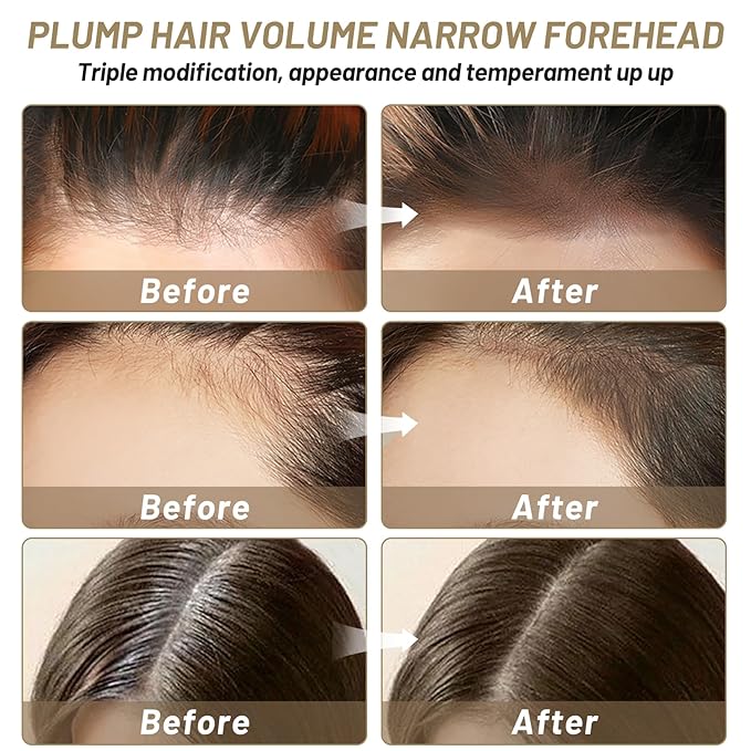 Instant Hairline Powder-0.42oz Root Touch Up Hair Color for Gray Hair Coverage, Scalp Concealer Shadow Powder Hair Fillers for Thinning Hair Bald Spot Cover Up, Beard Filler, Women & Men-Light Brown