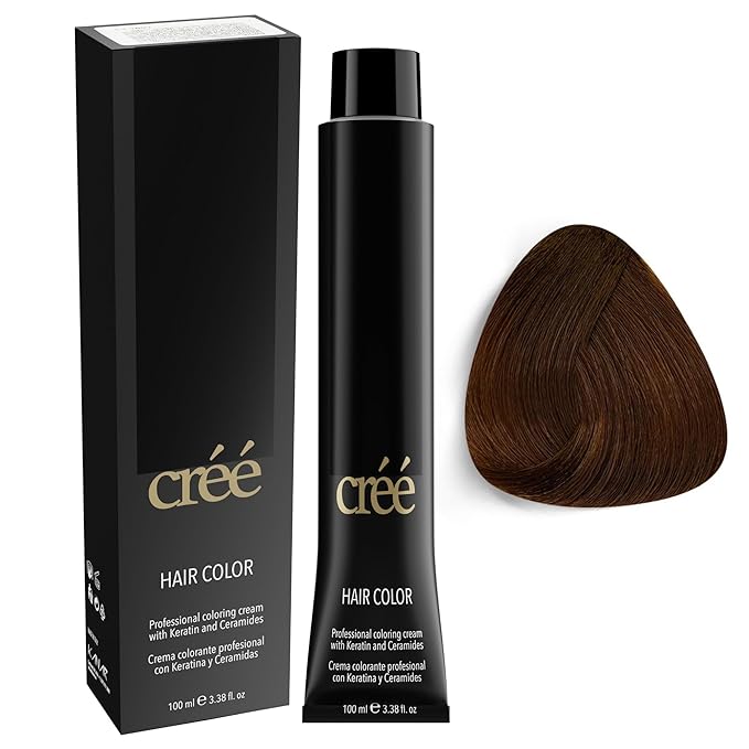 Cree Professional 6.3 - Dark Golden Blond Permanent Hair Color - Long Lasting, Rich Vibrant - Gray Coverage 100ml - 3.4 fl.oz.