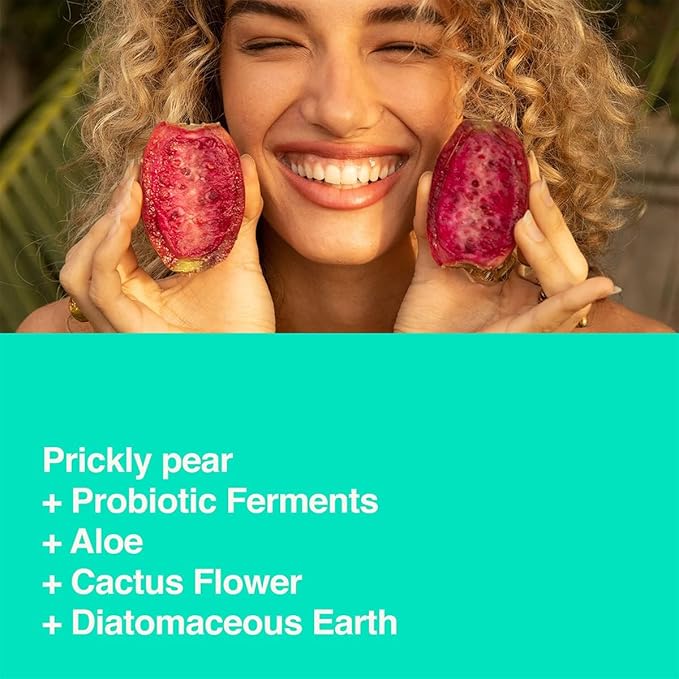 Hume Supernatural Probiotic Roll‑On Deodorant, Aluminum‑Free & Plant‑Based, Gentle on Sensitive Skin, Quick‑Drying, Long‑Lasting Sweat & Odour Protection for Teens & Adults Desert Bloom - 2-Pack