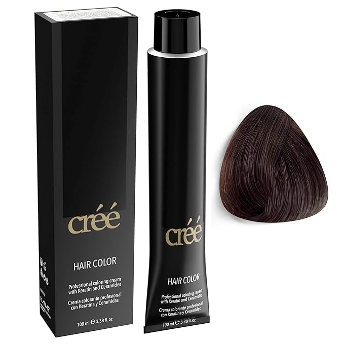 Cree Professional 6.91 - Ice Chesnut Dark Blond Permanent Hair Color - Long Lasting, Rich Vibrant - Gray Coverage 100ml - 3.4 fl.oz.