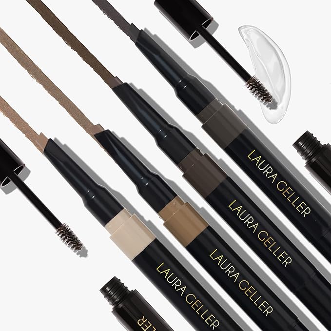 LAURA GELLER NEW YORK Sculpt-n-Stay Waterproof Brow Pencil & Gel- Blonde