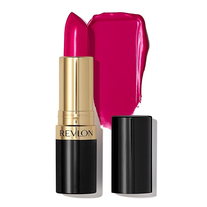 Revlon Super Lustrous Lipstick, Creamy Formula For Soft, Fuller-Looking Lips, Moisturized Feel, 745 Love Is On, 0.15 oz